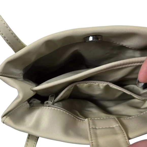 Beige Nin West Two Shoulder Strap Cocktail Purse - Picture 5 of 9